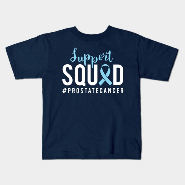 Prostate Cancer Support Kids T-Shirt by CuteCoCustom